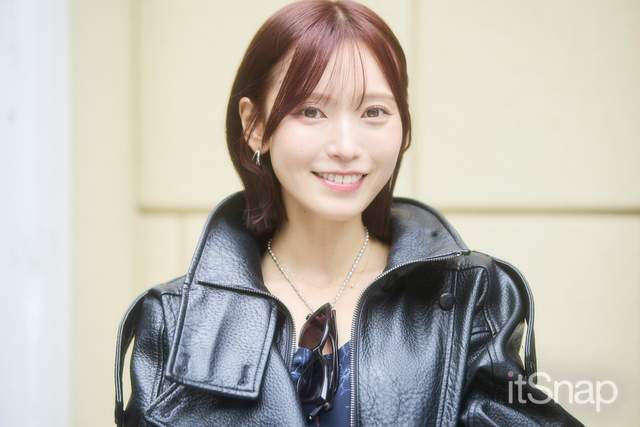 チェリーブラウンの外ハネボブが春爛漫の可愛さ♡
