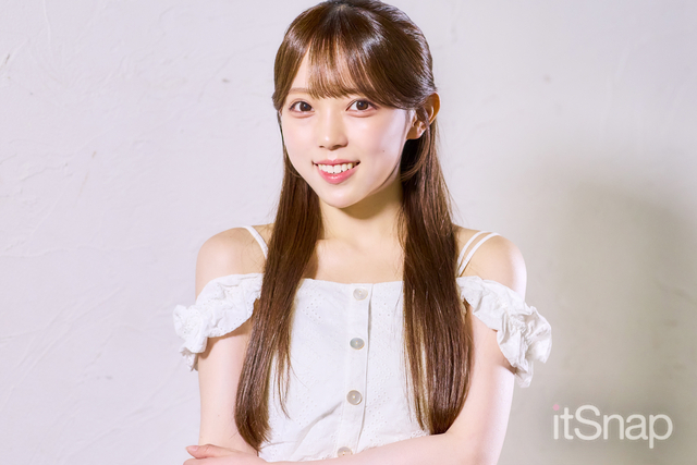 顔まわりすっきりなハーフアップで清楚な甘さを♡