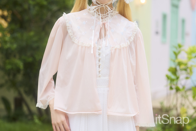 レース、リボン、パールetc.のドリーミーな組み合わせ
